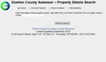 Goshen County Assessor Б─⌠ Property Details Search